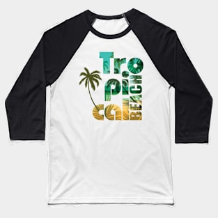 colorful tropical summer Baseball T-Shirt